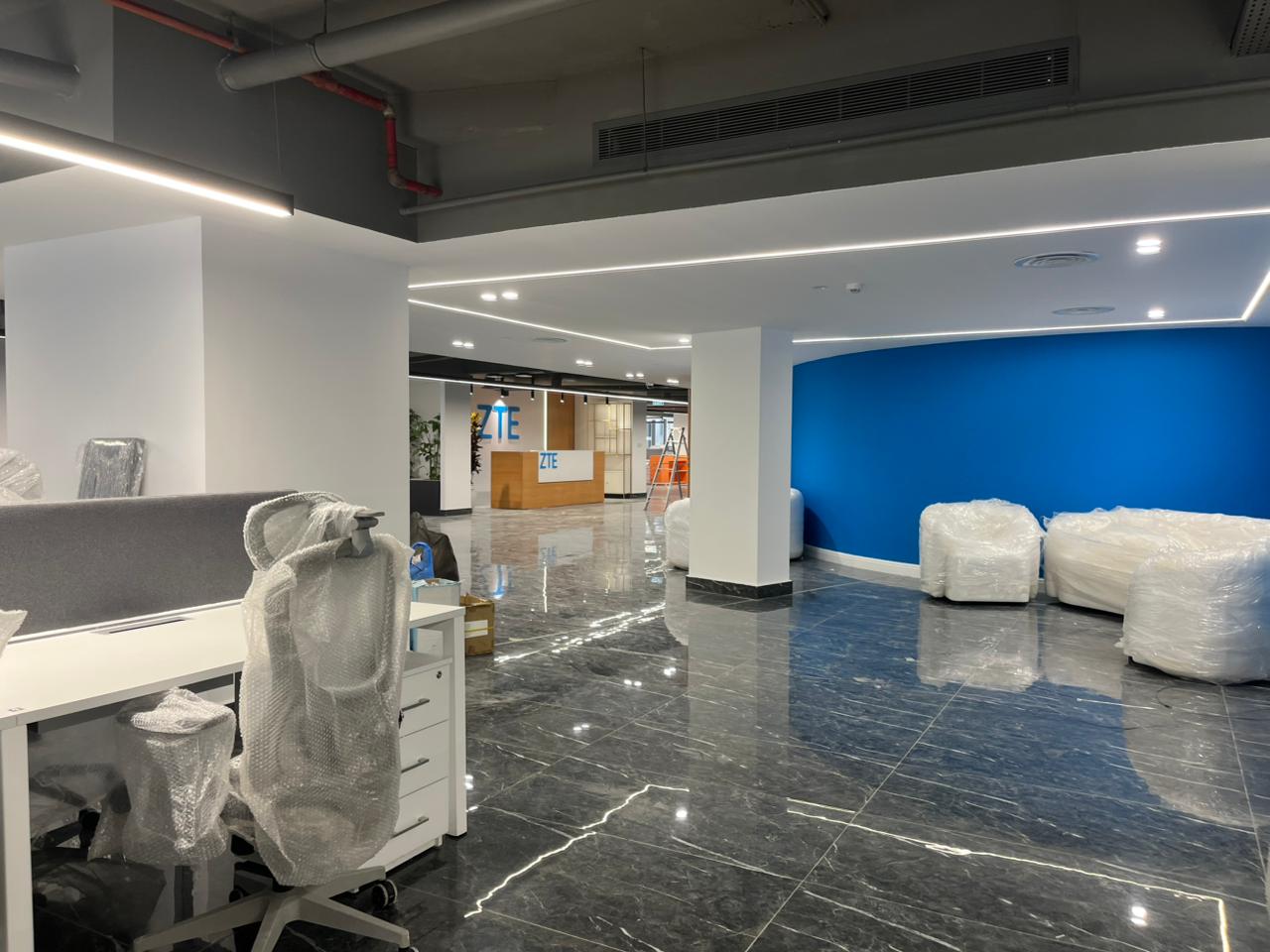 Design & Construction of ZTE Head Office – Riyadh