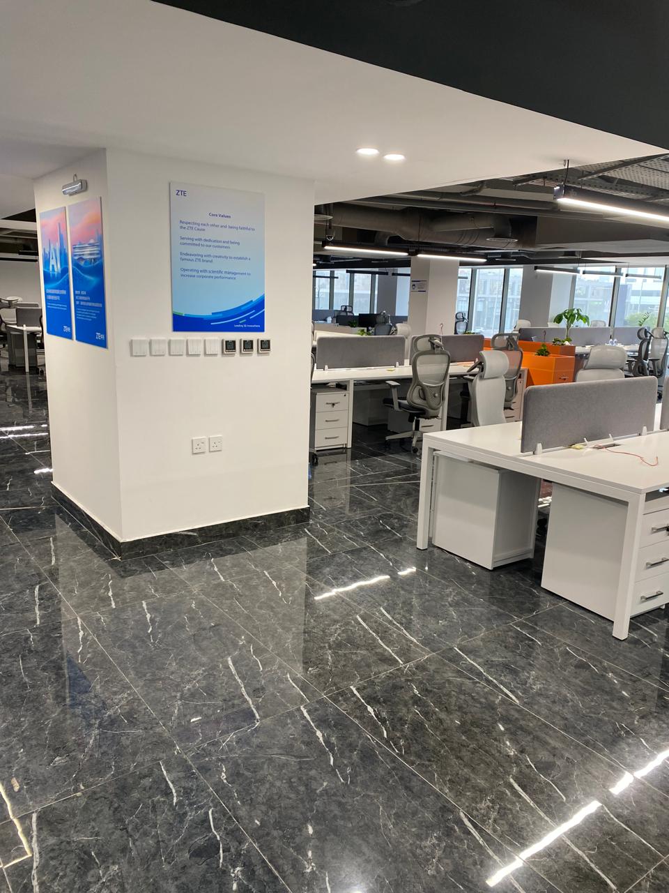 Design & Construction of ZTE Head Office – Riyadh