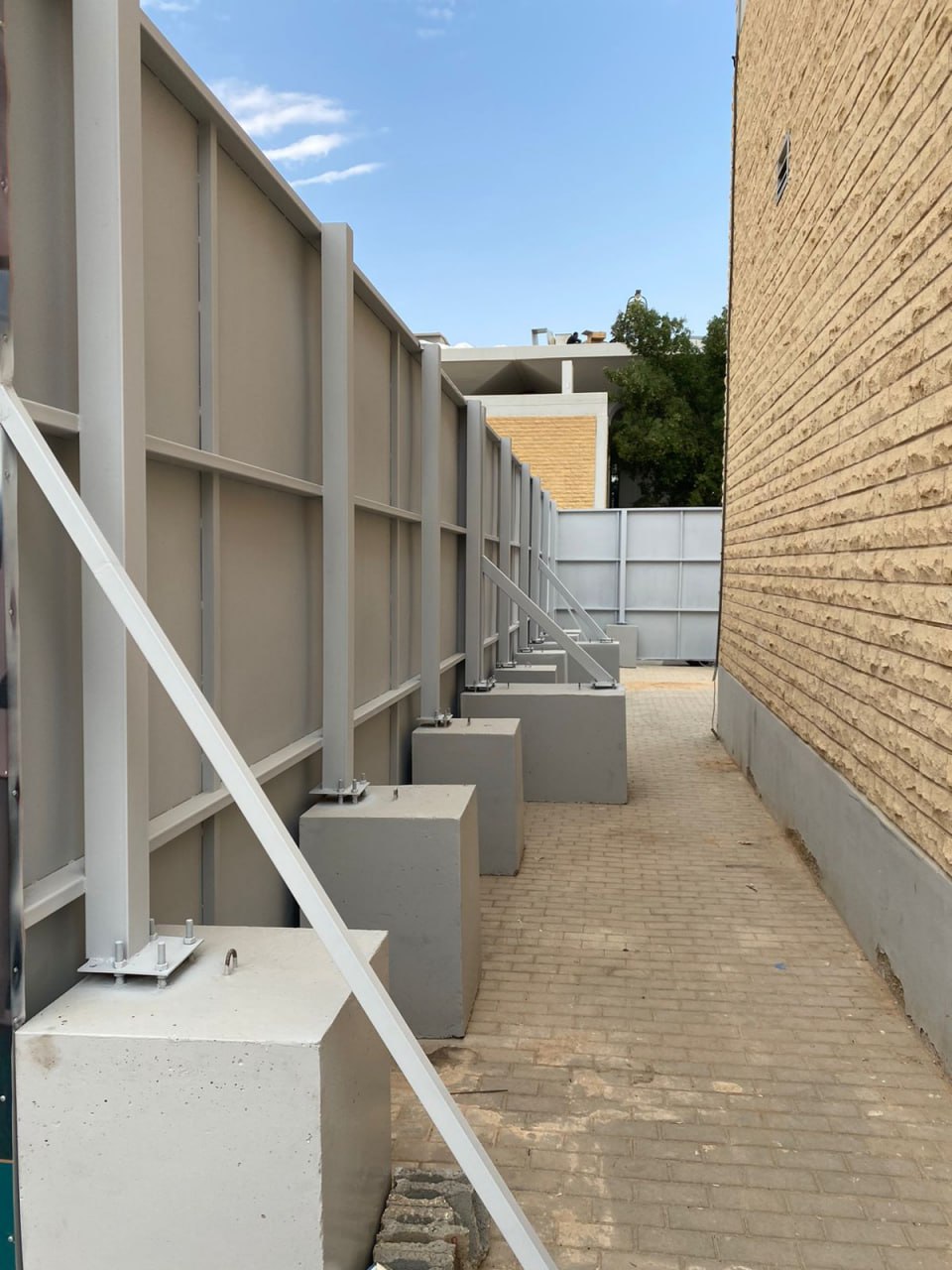 Naif Arab University for Security Sciences Perimeter Wall Installation